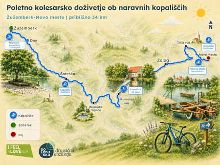 Poletno kolesarsko doživetje ob naravnih kopališčih (1)